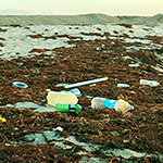 Plastikm&uuml;ll am Strand